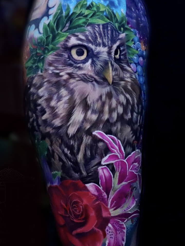 owl tattoo