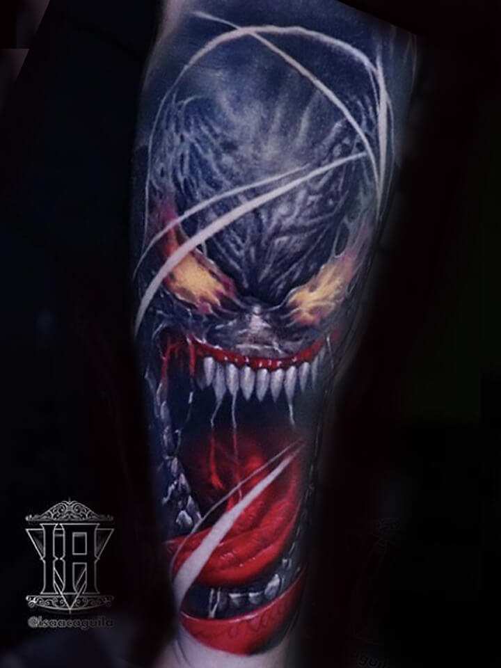 teeth tattoo